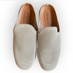 Lucky Brand - Metallic Mesh “Lanlan Mule”  Sneakers - Open Back - Sz 8
